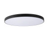 Lucide UNAR - Plafonnier - Ø 80 cm - LED 3 StepDim - 1x80W 2700K - Noir