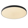 Lucide UNAR - Plafonnier - Ø 80 cm - LED 3 StepDim - 1x80W 2700K - Noir
