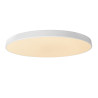 Lucide UNAR - Plafonnier - Ø 80 cm - LED 3 StepDim - 1x80W 2700K - Blanc