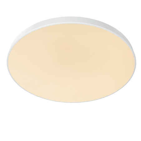 Lucide UNAR - Plafonnier - Ø 80 cm - LED 3 StepDim - 1x80W 2700K - Blanc