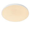 Lucide UNAR - Plafonnier - Ø 80 cm - LED 3 StepDim - 1x80W 2700K - Blanc