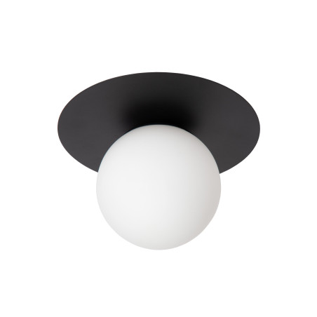 Lucide TRICIA - Plafonnier - Ø 25 cm - 1xE27 - Noir