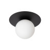 Lucide TRICIA - Plafonnier - Ø 25 cm - 1xE27 - Noir