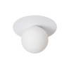 Lucide TRICIA - Plafonnier - Ø 25 cm - 1xE27 - Blanc