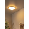 Lucide OLSON - Plafonnier Salle de bains - Ø 29 cm - LED - CCT - 1x24W 3000K/6500K - IP44 - Opalin