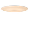 Lucide OLSON - Plafonnier Salle de bains - Ø 29 cm - LED - CCT - 1x24W 3000K/6500K - IP44 - Opalin