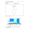 Lucide OLSON - Plafonnier Salle de bains - Ø 35 cm - LED - CCT - 1x36W 3000K/6500K - IP44 - Opalin