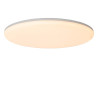 Lucide OLSON - Plafonnier Salle de bains - Ø 45 cm - LED - CCT - 1x45W 3000K/6500K - IP44 - Opalin