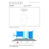 Lucide OLSON - Plafonnier Salle de bains - Ø 45 cm - LED - CCT - 1x45W 3000K/6500K - IP44 - Opalin