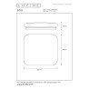 Lucide OTIS - Plafonnier - LED - 1x42W 3000K - Opalin