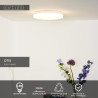 Lucide OTIS - Plafonnier - Ø 26 cm - LED - 1x14W 3000K - Opalin