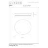 Lucide OTIS - Plafonnier - Ø 34 cm - LED - 1x24W 3000K - Opalin