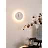 Lucide BENTJER - Lampe de chevet / Applique mural - Ø 14 cm - LED - 3000K - Blanc
