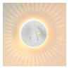 Lucide BENTJER - Lampe de chevet / Applique mural - Ø 14 cm - LED - 3000K - Blanc