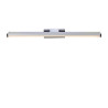 Lucide ONNO - Miroir lumineux Salle de bains - LED - 1x8W 3000K - IP44 - Chrome Dépoli