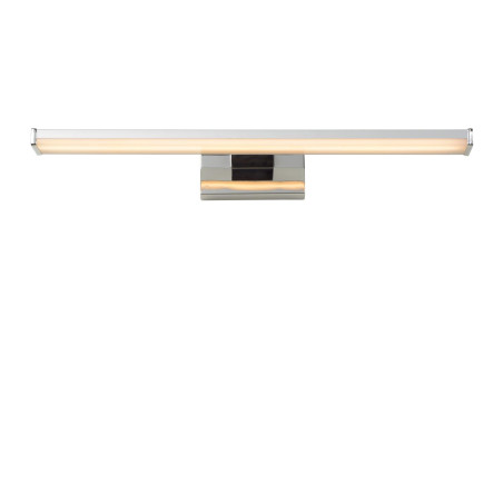 Lucide ONNO - Miroir lumineux Salle de bains - LED - 1x8W 3000K - IP44 - Chrome Dépoli