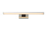 Lucide ONNO - Miroir lumineux Salle de bains - LED - 1x8W 3000K - IP44 - Chrome Dépoli