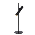 Lucide PHILON - Lampe de bureau - Ø 13 cm - LED Dim. - 1x4,5W 3000K - Noir
