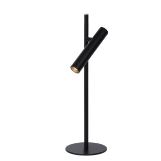 Lucide PHILON - Lampe de bureau - Ø 13 cm - LED Dim. - 1x4,5W 3000K - Noir