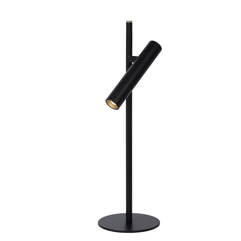 Lucide PHILON - Lampe de bureau - Ø 13 cm - LED Dim. - 1x4,5W 3000K - Noir