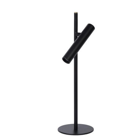 Lucide PHILON - Lampe de bureau - Ø 13 cm - LED Dim. - 1x4,5W 3000K - Noir