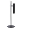 Lucide PHILON - Lampe de bureau - Ø 13 cm - LED Dim. - 1x4,5W 3000K - Noir