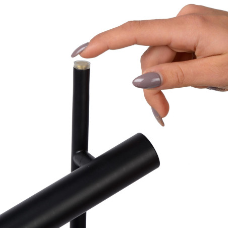 Lucide PHILON - Lampe de bureau - Ø 13 cm - LED Dim. - 1x4,5W 3000K - Noir
