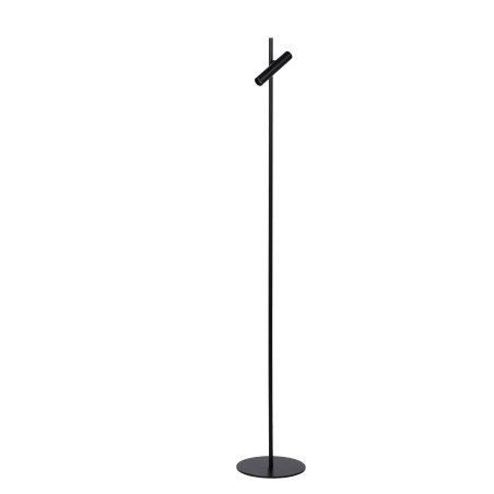 Lucide PHILON - Lampadaire / lampe de lecture - Ø 23 cm - LED Dim. - 1x4,5W 3000K - Noir