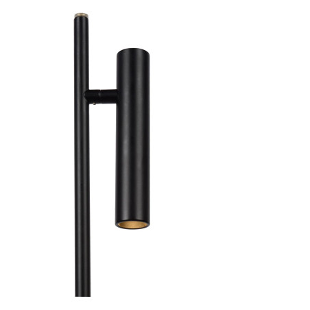 Lucide PHILON - Lampadaire / lampe de lecture - Ø 23 cm - LED Dim. - 1x4,5W 3000K - Noir