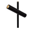 Lucide PHILON - Lampadaire / lampe de lecture - Ø 23 cm - LED Dim. - 1x4,5W 3000K - Noir