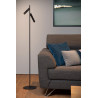 Lucide PHILON - Lampadaire / lampe de lecture - Ø 23 cm - LED Dim. - 2x4,5W 3000K - Noir