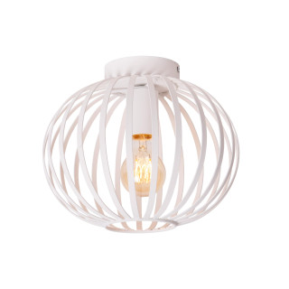 Lucide MANUELA - Plafonnier - Ø 25 cm - 1xE27 - Blanc