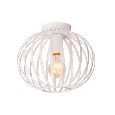 Lucide MANUELA - Plafonnier - Ø 25 cm - 1xE27 - Blanc