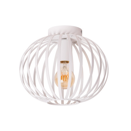 Lucide MANUELA - Plafonnier - Ø 25 cm - 1xE27 - Blanc