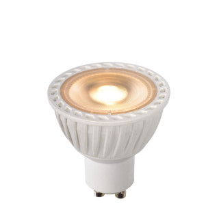 Lucide MR16 - Ampoule led - Ø 5 cm - LED 3 StepDim - GU10 (MR16) - 1x5W 2700K - Blanc
