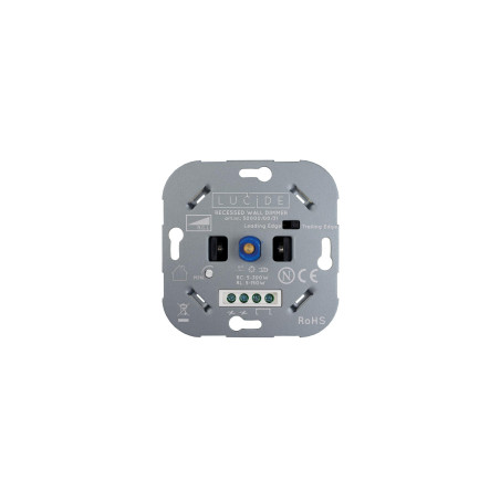 Lucide variateur LED Trailing Edge And Leading Edge RL 5-150W / Coupe de phase RC 5-300W Blanc