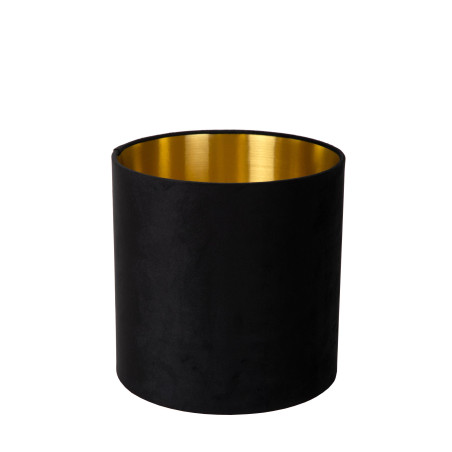 Lucide ESTERAD - Abat-jour lampe - Noir - L 24 x P 24 x H 24 cm