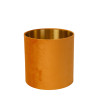 Lucide ESTERAD - Abat-jour lampe - Jaune Ocre - L 24 x P 24 x H 24 cm