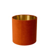 Lucide ESTERAD - Abat-jour lampe - Orange - L 24 x P 24 x H 24 cm