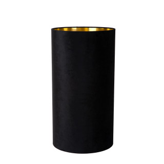 Lucide ESTERAD - Abat-jour lampe - Noir - L 34 x P 34 x H 64 cm