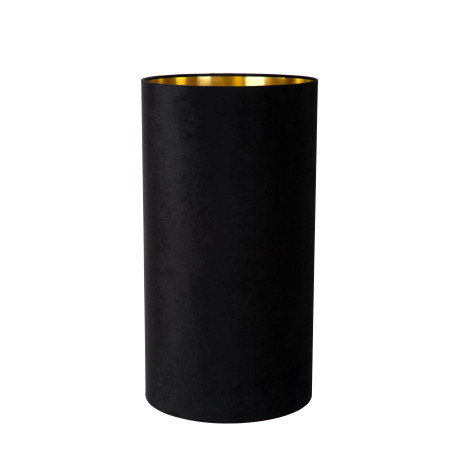 Lucide ESTERAD - Abat-jour lampe - Noir - L 34 x P 34 x H 64 cm