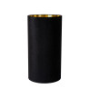 Lucide ESTERAD - Abat-jour lampe - Noir - L 34 x P 34 x H 64 cm