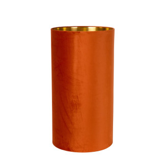 Lucide ESTERAD - Abat-jour lampe - Orange - L 34 x P 34 x H 64 cm