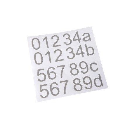 Lucide THESI Numbers - Pièce détachée - Noir