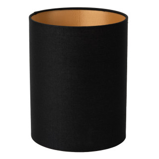 Lucide MAYA BLACK - Abat-jour lampe - Ø 18 cm - Noir