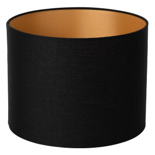 Lucide MAYA BLACK - Abat-jour lampe - Ø 26 cm - Noir