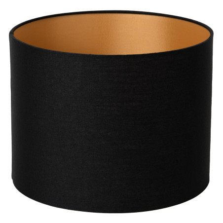Lucide MAYA BLACK - Abat-jour lampe - Ø 26 cm - Noir