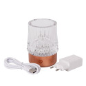 Lucide LILY - Pièce détachée Rechargeable - Batterie/Piles - Ø 8 cm - LED Dim to warm - 1x3W 2700K/3000K - Cuivre