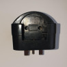 Lucide CONVERTOR PLUG - Prise 3-pin - 13A - Noir