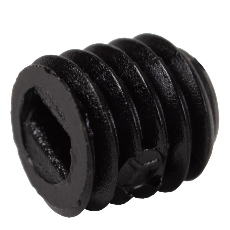 Lucide SCREW - Pièce détachée - Ø 0,6 cm - Noir - Ensemble de 8